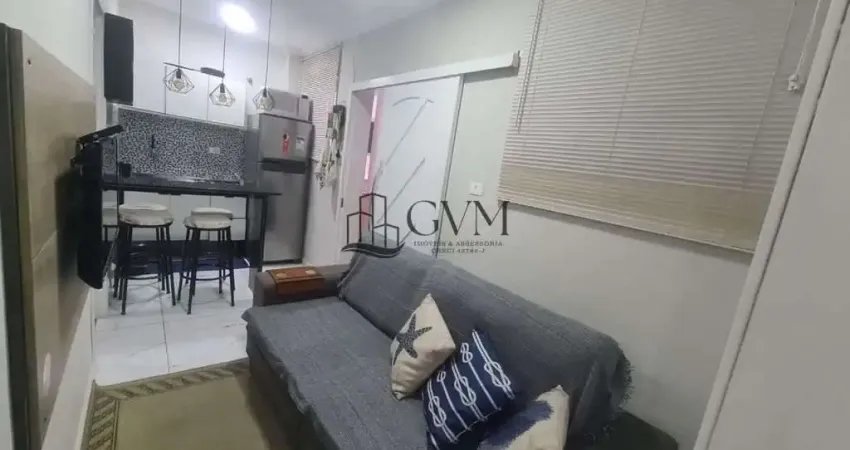 Apartamento de 2 quartos no Canto do Forte, Praia Grande, SP.