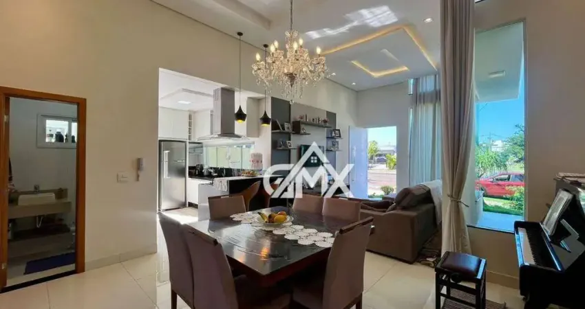 Casa com 3 dormitórios para alugar, 180 m² por r$ 8.240,00/mês - condomínio araçari - londrina/pr