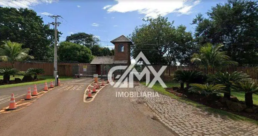 Chácara à venda, 1500 m² por r$ 750.000 - condomínio estancia cabral - cambé/pr