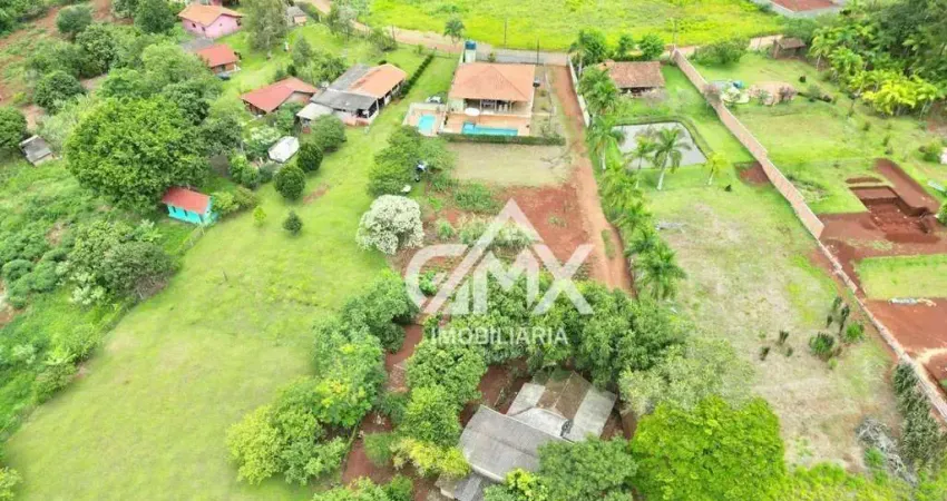 Chácara com 3 dormitórios à venda, 10260 m² por r$ 1.050.000 - três bocas - londrina/pr