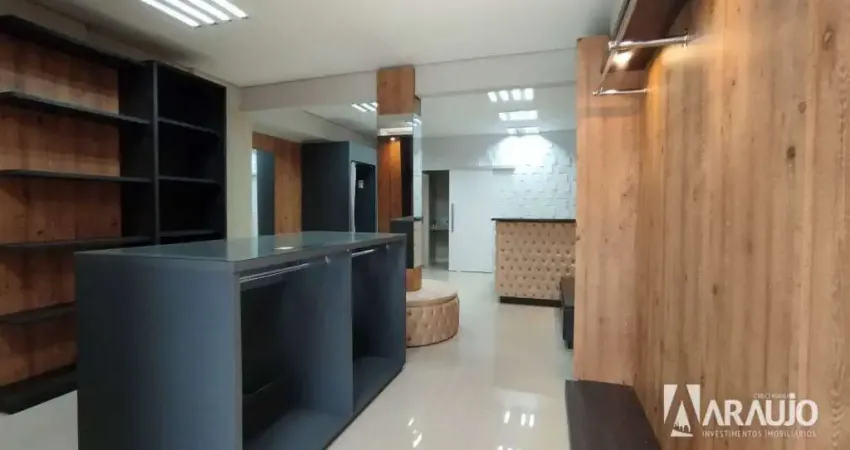 Sala mobiliada no Centro de Itajaí