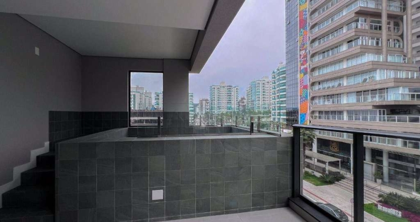 Apartamento vista parcial mar com 3 suítes na Praia Brava em Itajaí