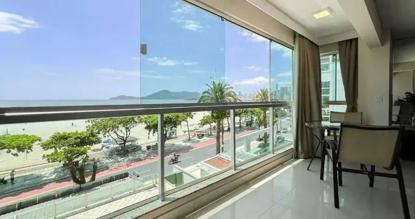 Apartamento frente mar com 2 suítes e 1 dormitório em Balneário Camboriú