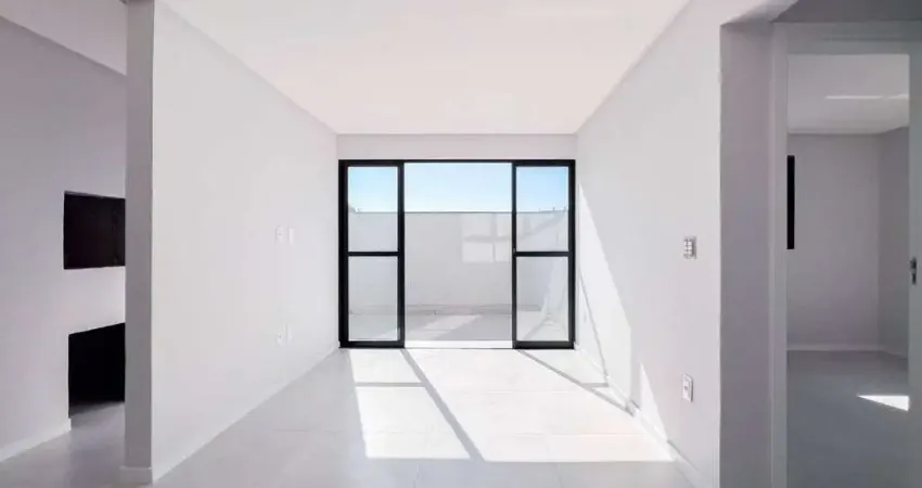 Apartamento garden com 1 suíte e 2 dormitórios na vila operária em itajaí