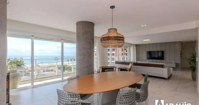 Apartamento com 4 dormitórios à venda na praia brava em itajaí