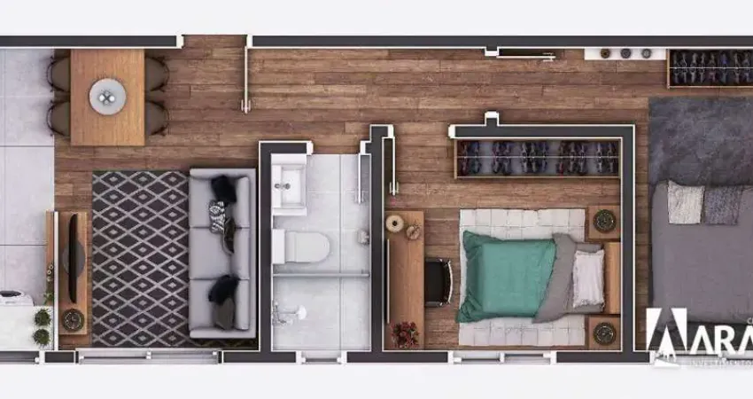 Apartamento com 2 dormitórios à venda no bairro cordeiros em itajaí