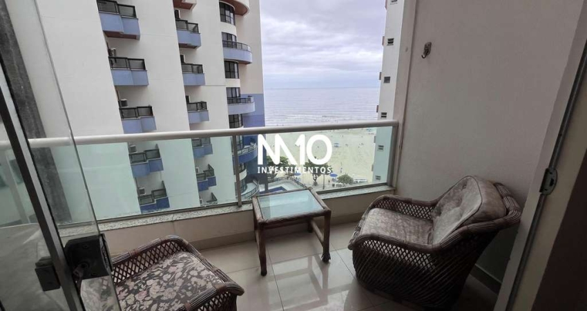 Apartamento quadra mar com 03 quartos, sendo uma suíte e vista permanente