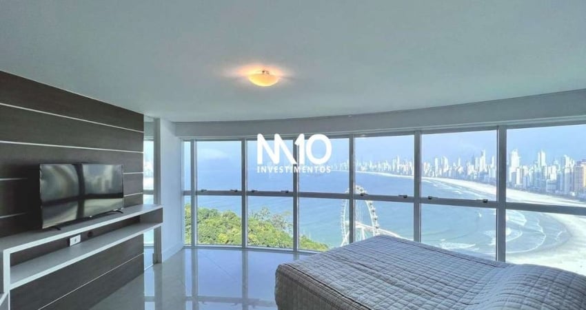 Apartamento Frente mar e roda gigante em Balneário Camboriú