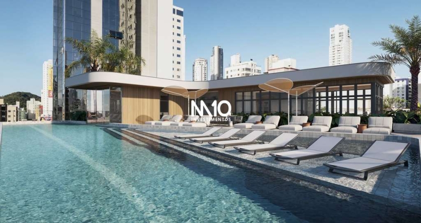 Apartamento alto padrão de 3 suítes com 3 vagas e lazer completo em Balneário Ca
