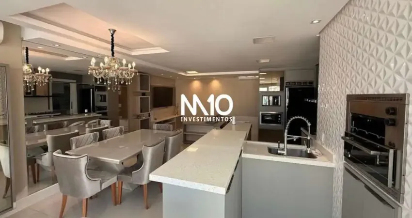 Apartamento mobiliado fg- na av brasil- balneário camboriú com entrada de 30% e