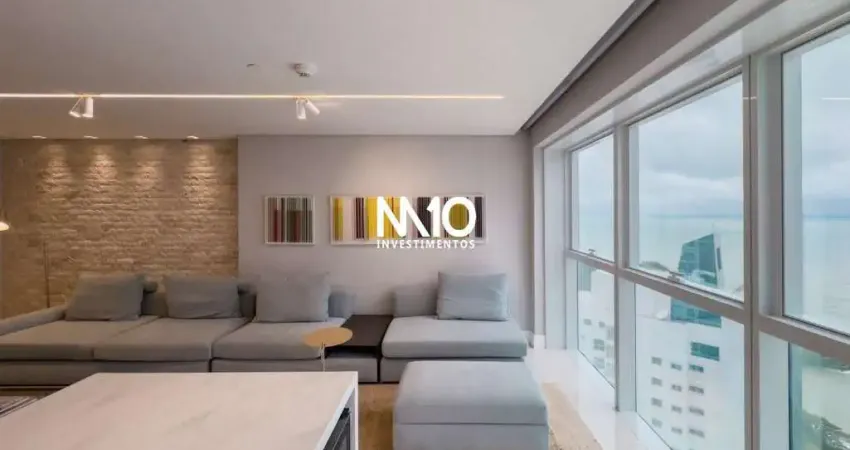 Apartamento infinity coast- fg mobiliado e decorado- vista panoramica p/ balnear