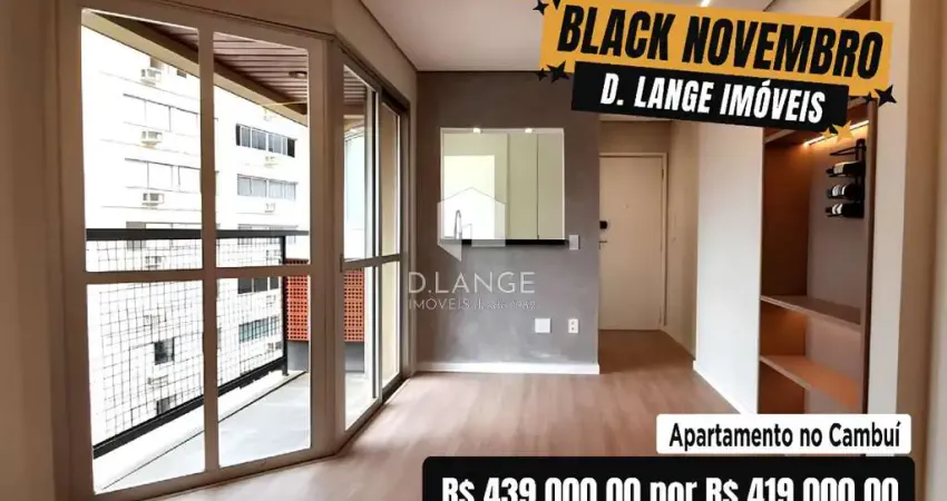 Apartamento com 1 quarto à venda na Rua Barreto Leme, 1507, Cambuí, Campinas