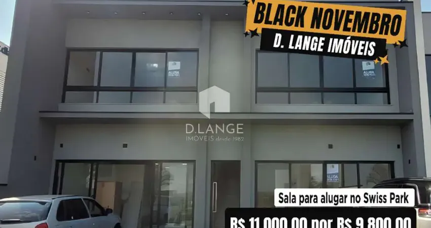 Sala comercial para locação no bairro swiss park em campinas