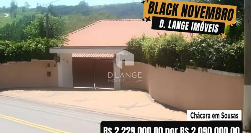 Chácara / sítio com 3 quartos à venda na Rua Mário Garnero, 1272, Parque Jatibaia (Sousas), Campinas