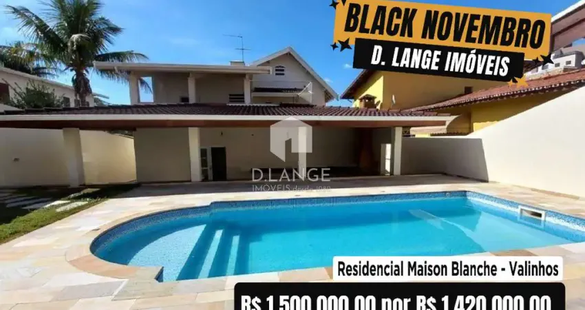 Casa à venda no bairro parque residencial maison blanche em valinhos