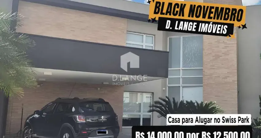 Casa em condomínio fechado com 4 quartos para alugar na Avenida Dermival Bernardes Siqueira, 3718, Swiss Park, Campinas