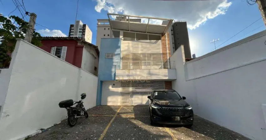 Prédio com 10 salas para alugar na Rua Comendador Tórlogo Dauntre, 237, Cambuí, Campinas