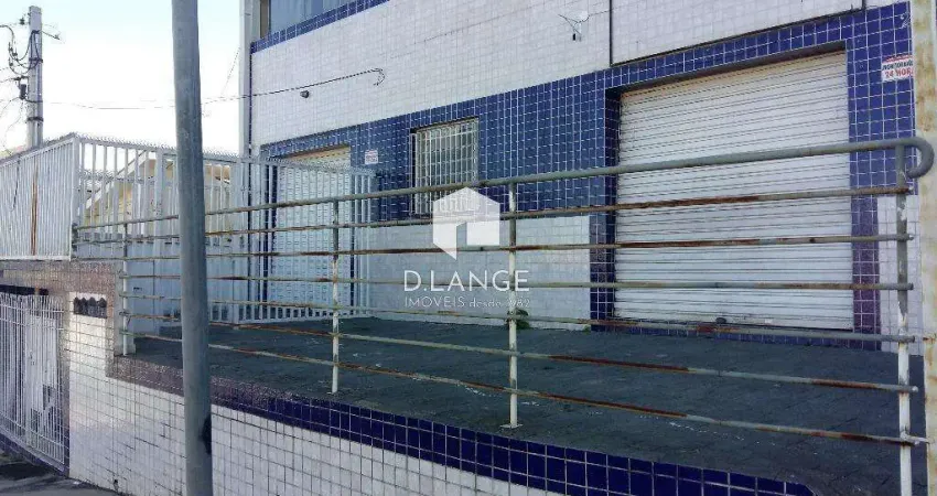 Salão térreo para locação no bairro Swift em Campinas