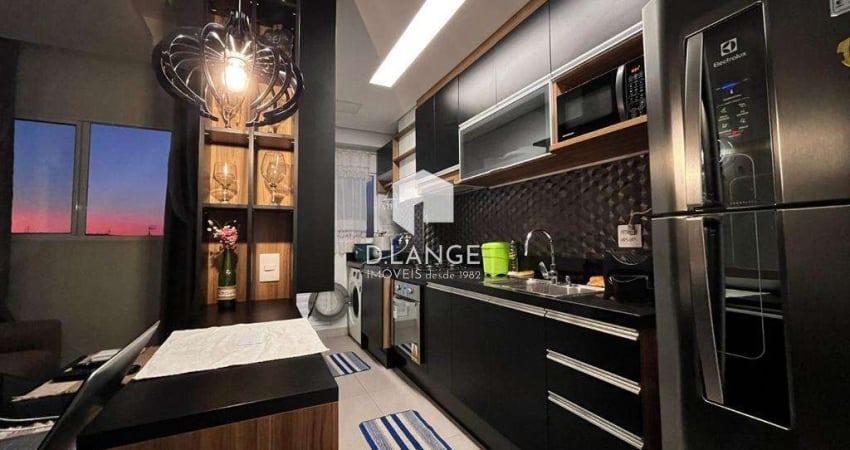 Apartamento para venda e locação no condomínio Residencial Clube Aquaville em Paulínia