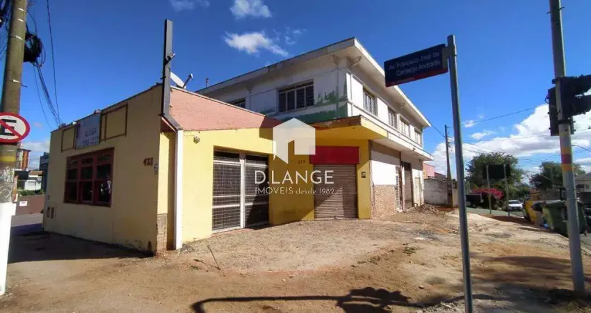 Salão comercial para locação no bairro Jardim Chapadão em Campinas