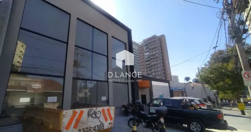 Salão comercial para locação no bairro Cambuí em Campinas