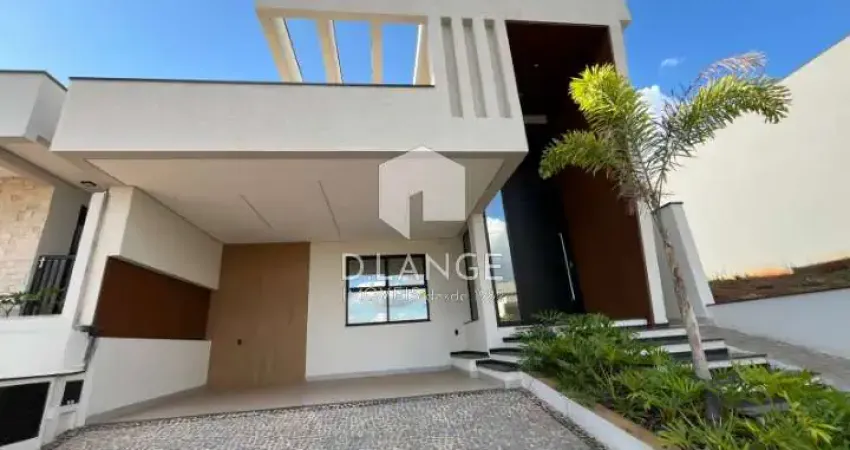 Casa à venda em paulínia, parque brasil 500, com 3 suítes, com 198 m², condomínio club santorini