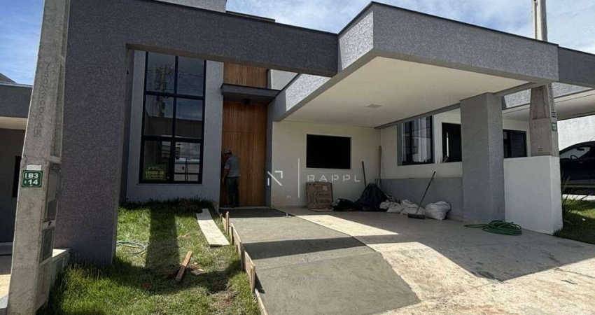 Casa com 3 dormitórios à venda, 106 m² por R$ 690.000,00 - Horto Florestal Villagio - Sorocaba/SP