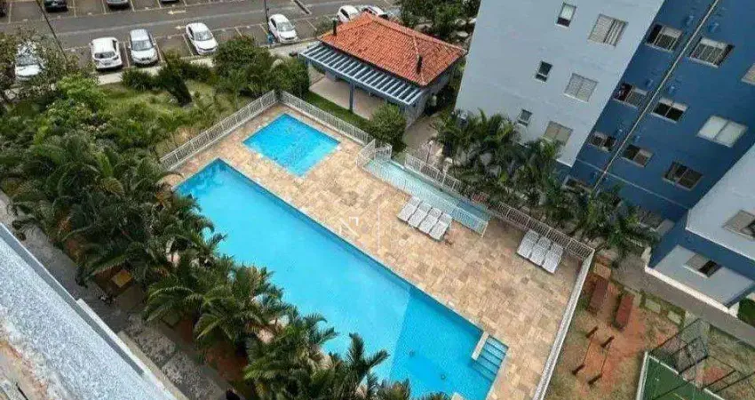 Apartamento com 2 dormitórios para alugar no Residencial Vida Plena, 46 m² por R$ 2.258/mês - Campolim - Sorocaba/SP