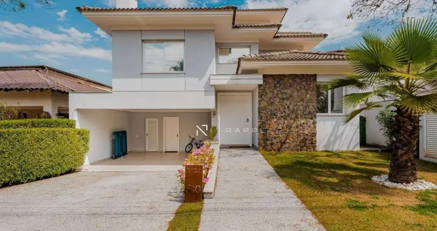 Casa com 4 dormitórios à venda, 490 m² por r$ 4.100.000 - alphaville 6- santana de parnaíba/sp