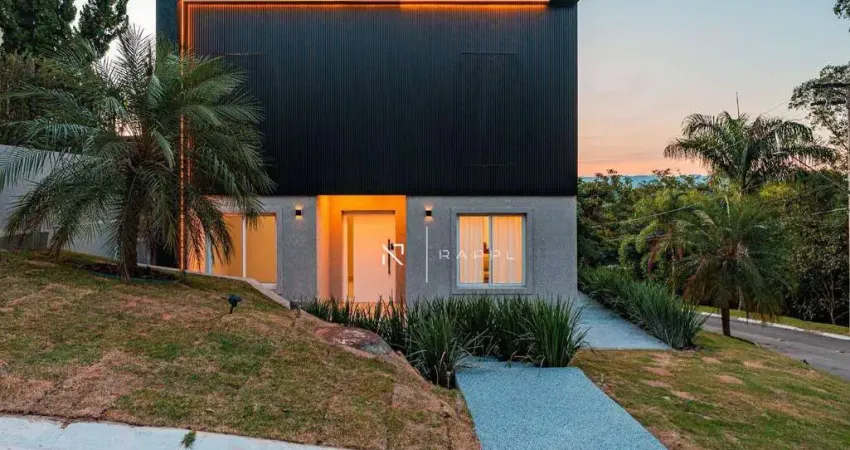 Casa com 3 dormitórios à venda no residencial new ville, 289 m² - santana de parnaíba/sp