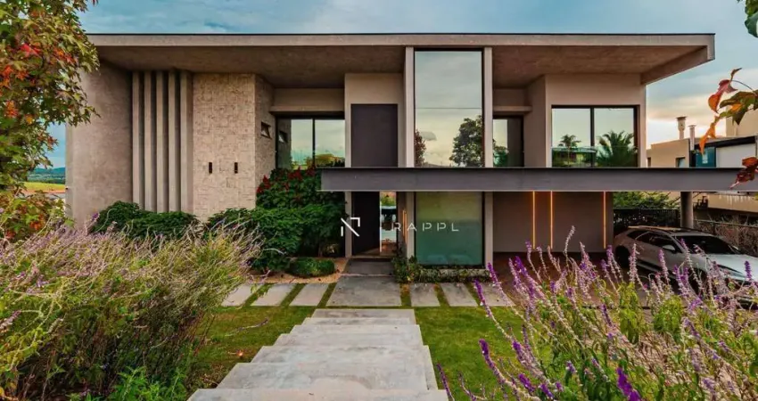 Casa com 7 dormitórios à venda, 1100 m² por r$ 19.000.000 - condomínio porto laranjeiras - piracaia/sp