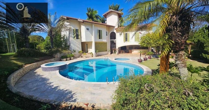Casa com 8 dormitórios à venda, 1500 m² por R$ 8.500.000,00 - Condomínio Village Sans Souci - Valinhos/SP