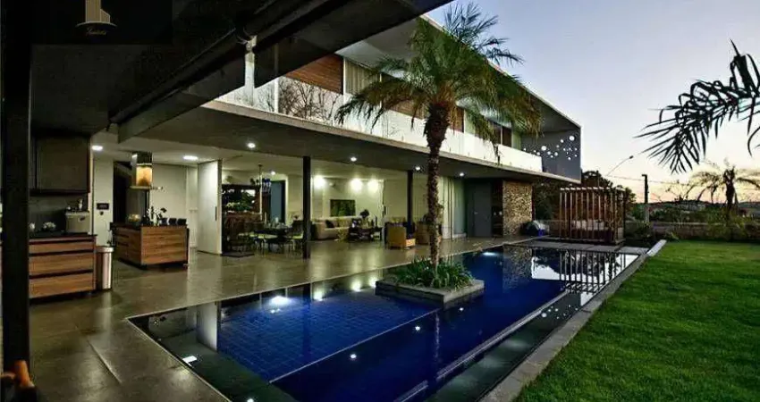 Casa com 5 dormitórios, 580 m² - venda por R$ 4.500.000,00 ou aluguel por R$ 21.510,00/mês - Condomínio Estância Marambaia - Vinhedo/SP