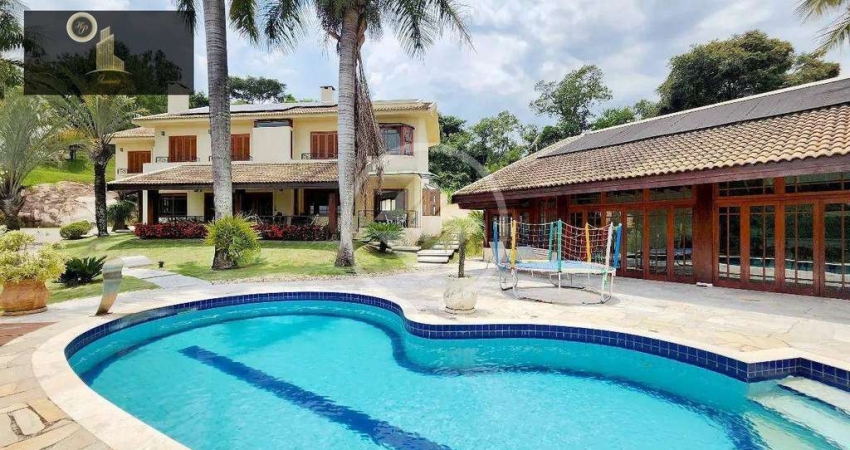 Casa com 5 dormitórios à venda, 820 m² por R$ 4.990.000,00 - Condomínio São Joaquim - Vinhedo/SP