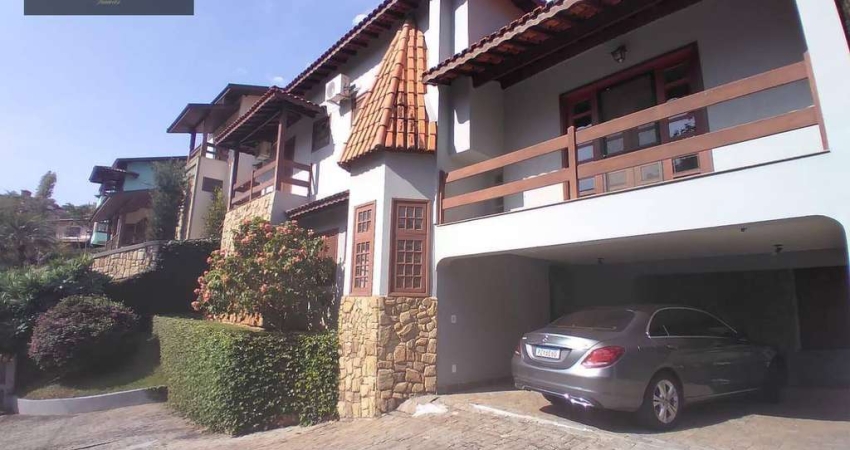 Casa com 3 dormitórios à venda, 430 m² por R$ 1.430.000,00 - Condomínio Chácara Flora - Valinhos/SP