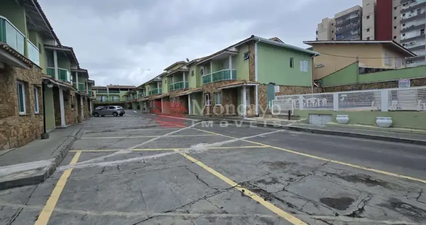 Sobrado em condomínio frente mar à venda no jardim aruan, caraguatatuba.