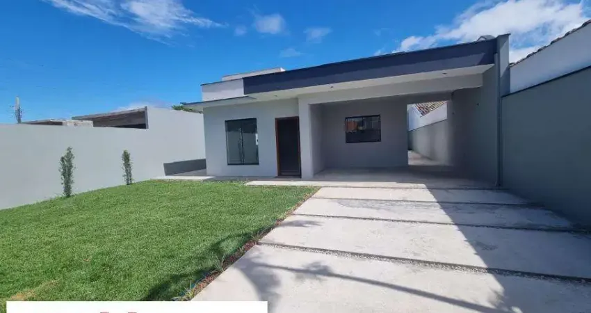 Casa nova, médio padrão - bairro Nobre - Pontal Santa Marina