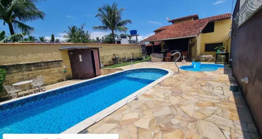 Sobrado frente mar total com 500 ms de área-Praia das Palmeiras