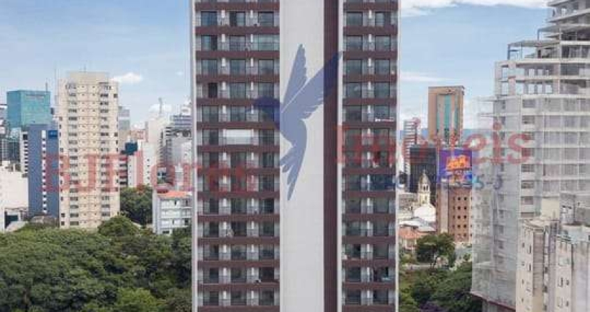 Studio de 24,80m² no bairro Paraíso em São Paulo/SP