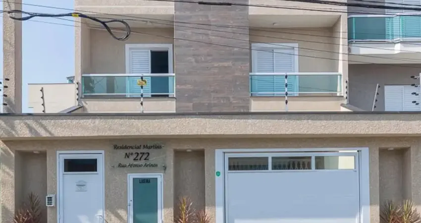 Cobertura com 124m² á venda no bairro vila tibiriçá em santo andré