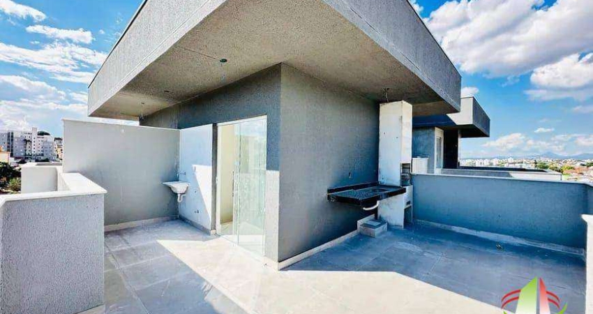 Cobertura em prédio com elevador com 3 quartos à venda, 92 m² por R$ 549.000 - Copacabana - Belo Horizonte/MG