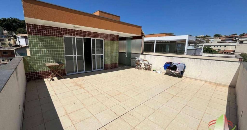 Cobertura com 3 quartos à venda, 160 m² por R$ 635.000 - Santa Amélia - Belo Horizonte/MG