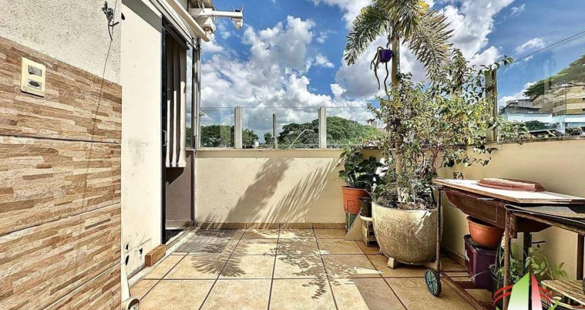 Cobertura com 4 quartos à venda, 92 m² por R$ 439.000 - Santa Amélia - Belo Horizonte/MG