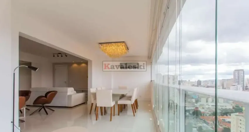 Apartamento à venda com 128m², 3 quartos e 3 vagas - Vila Mariana
