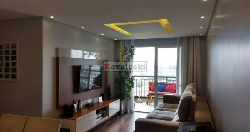Apartamento Maravilhoso 84 metros Próx Metrô 3 dormitórios 1 suite 1 vaga - Ac Permuta
