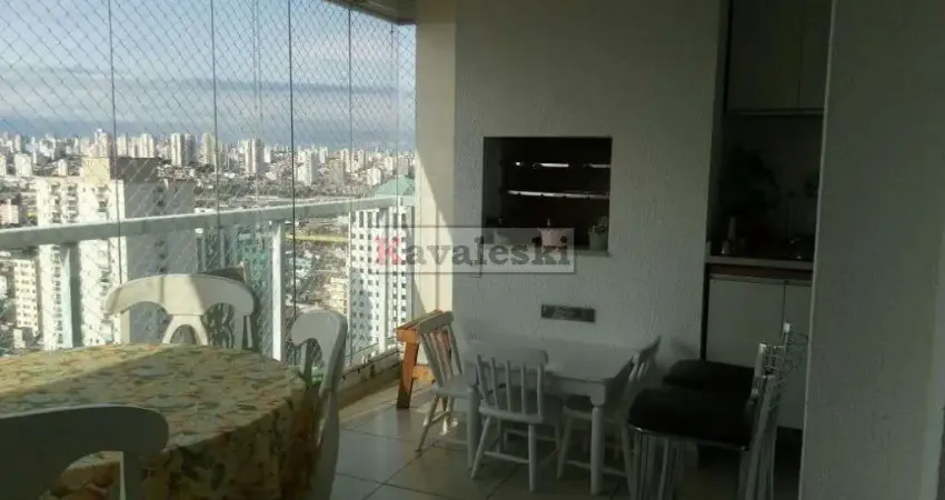 Apartamento Condominio Supremo Ipiranga - 127 metros - 4 dormitórios -- Varanga Gourmet - 2 vagas -