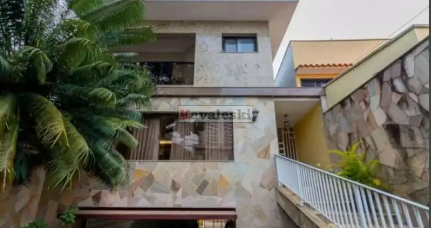 BELÍSSIMO SOBRADO MIOLO JARDIM DA SAÚDE - 3 DORMITÓRIOS 1 SUITE  6 VAGAS - QUINTAL- AC PERMUTA