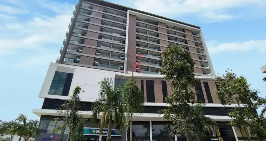 Quarto e sala com garagem com vista privilegiada para av. presidente costa e silva.