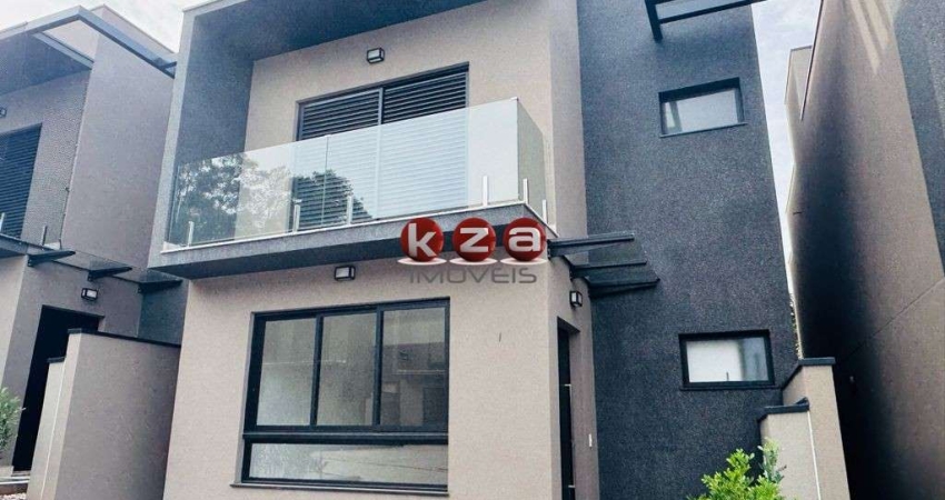 Casa de Vila à venda Próximo ao Colégio Porto Seguro em Valinhos-SP, 3 suítes, 2 salas, 4 banheiros, 2 vagas de garagem, 141m².