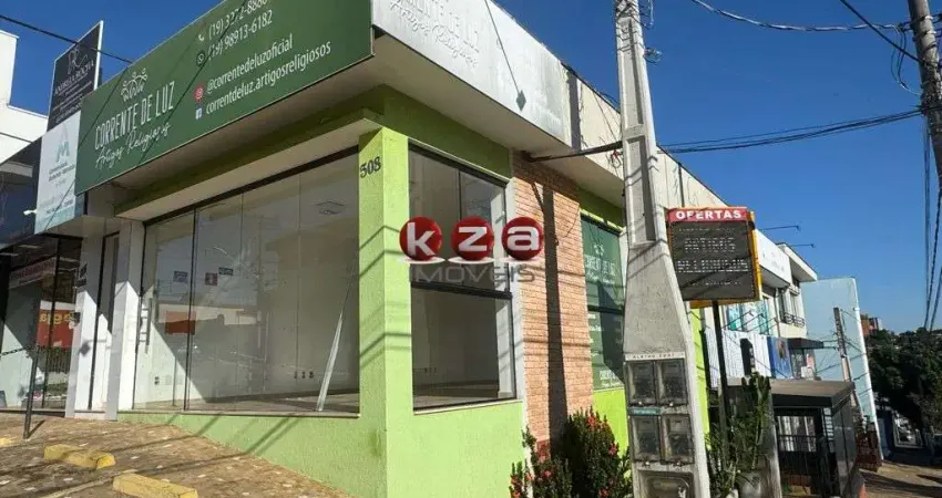 Locação de Sala Comercial Av. Onze de Agosto, Valinhos-SP: 2 vagas, 50m², Esquina, Visibilidade e alto fluxo de pessoas